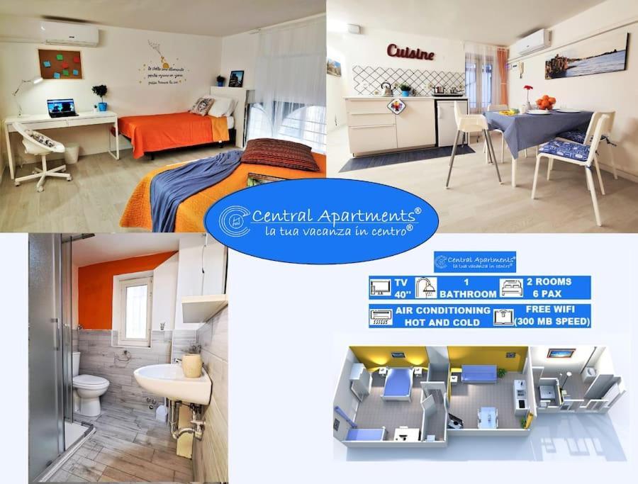 Central Apartments Mezzanine - 1 Min To Via Etnea كاتانيا المظهر الخارجي الصورة