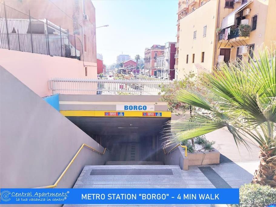 Central Apartments Mezzanine - 1 Min To Via Etnea كاتانيا المظهر الخارجي الصورة